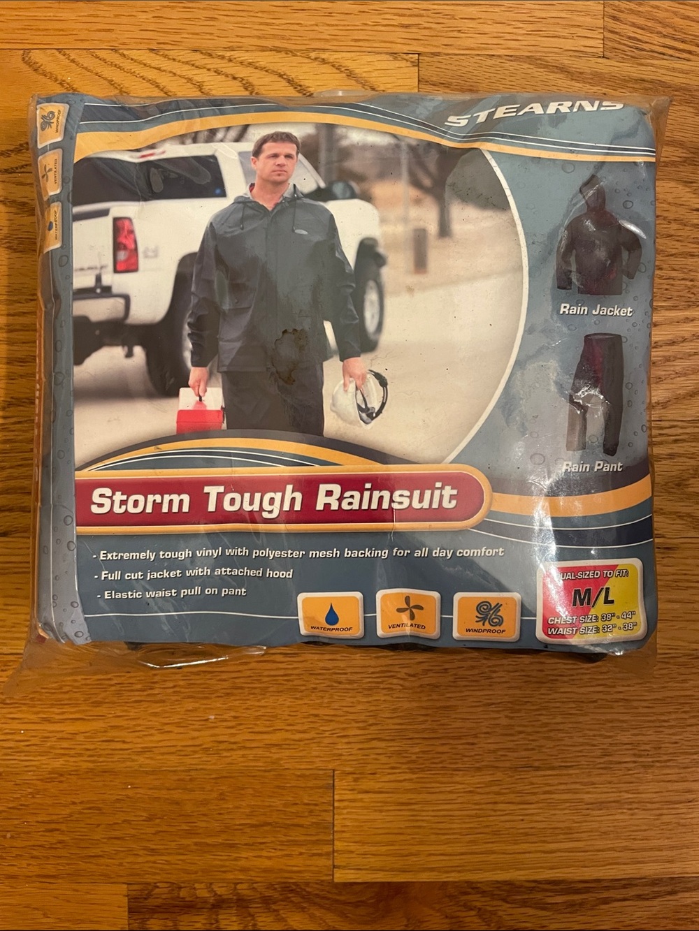 Stearns Storm Tough Rainsuit - Black